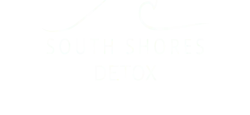 South Shores Detox logo all white